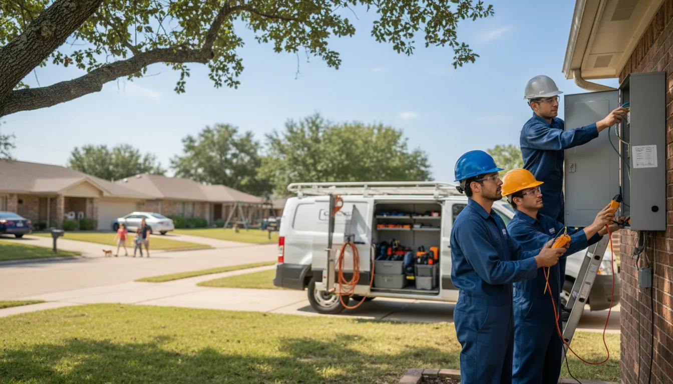 Certified electrician providing emergency electrical services in Dakota, MN